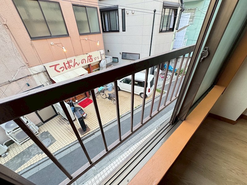 ワンダーハイツ  ベランダ