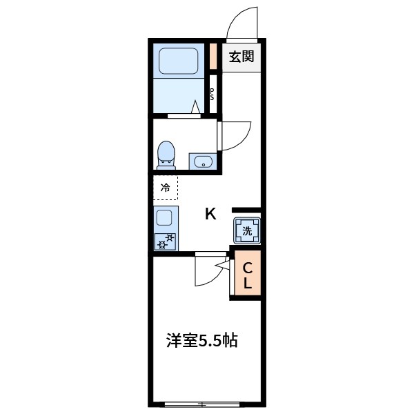 ベスト小岩 間取り図