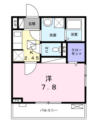 アンソレイエ町屋 間取り