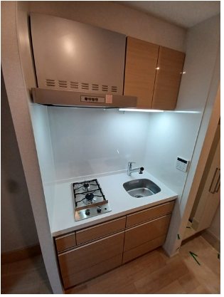 アンソレイエ町屋 キッチン