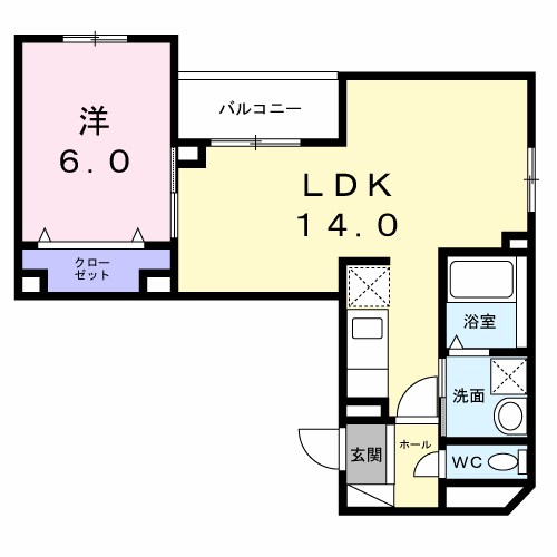 ジョリエメゾン千石 間取り図