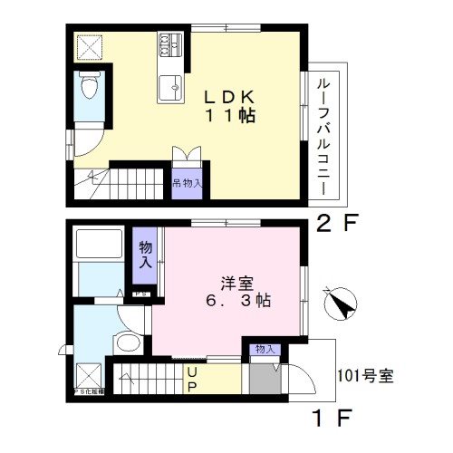 ラ　フィーネ 間取り