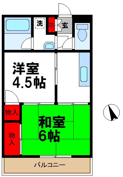 メゾン・ド・バークリー  間取り