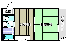 ヴィラ高橋   間取り