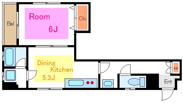 ハイツ松田 間取り