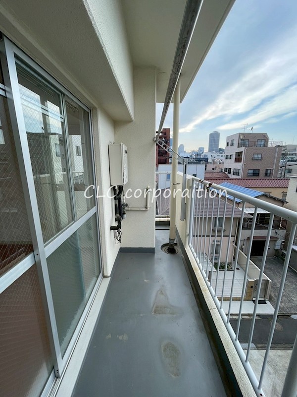 サントピヤマンション ベランダ