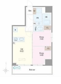ロイジェント扇橋 間取り