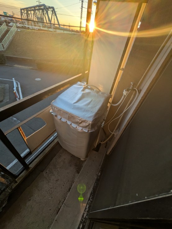 谷口マンション ベランダ