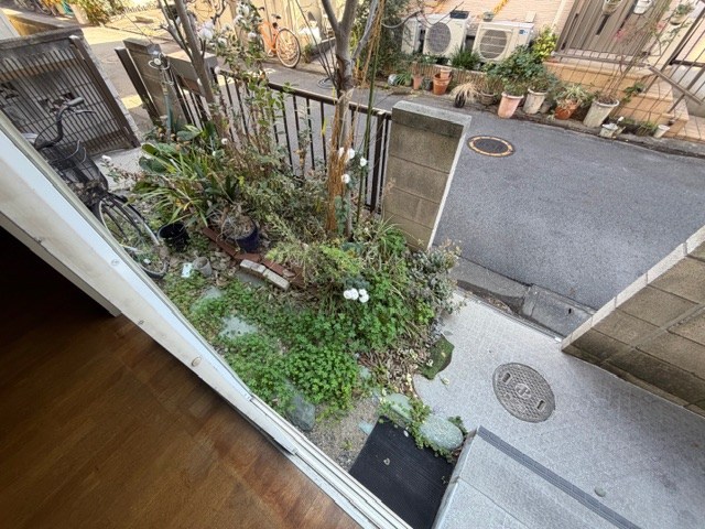 天野コーポ ベランダ