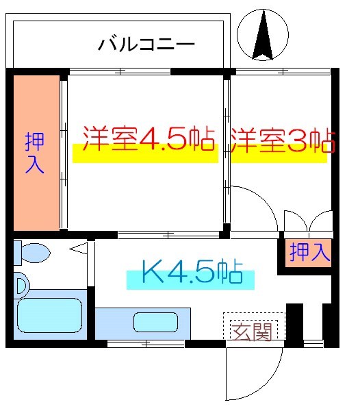 幸興業ビル 間取り