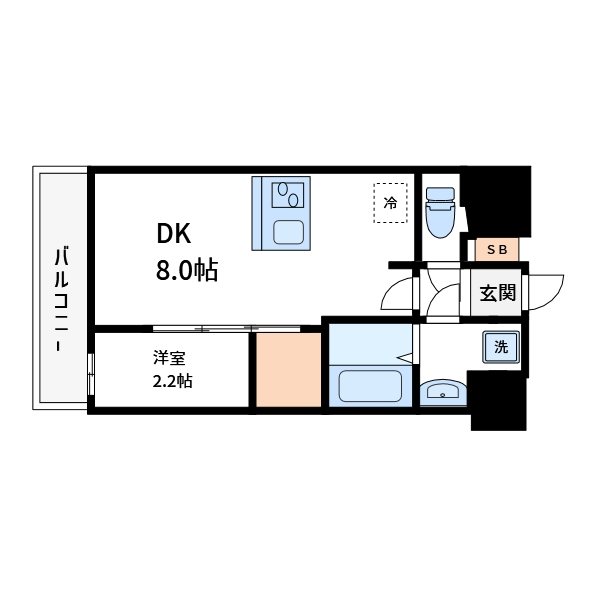 クレストコート東日暮里 間取り