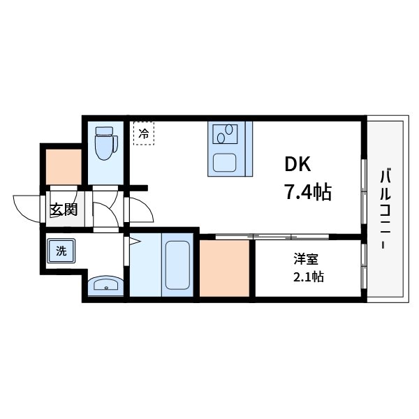 クレストコート東日暮里 間取り