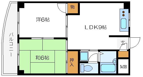 シャトレグレイス 間取り図