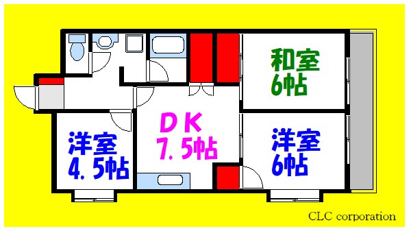 サンビーム行徳 間取り図