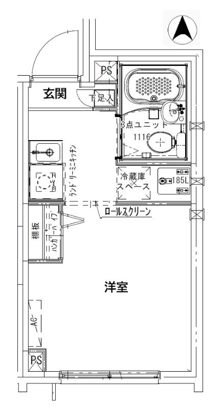 CREAL住吉Ⅱ 間取り