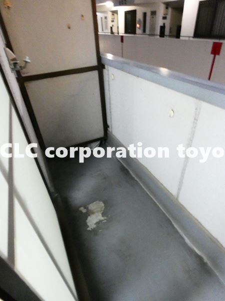 中山ハイツ ベランダ