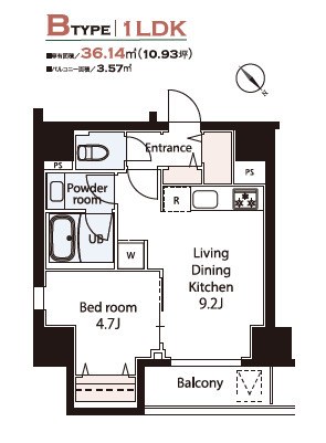 Weave　Base-Asukayama　Park 間取り図