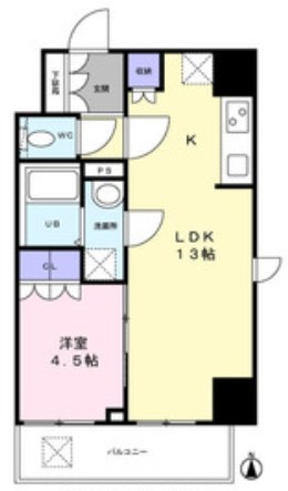 エムフラット秋葉原 間取り