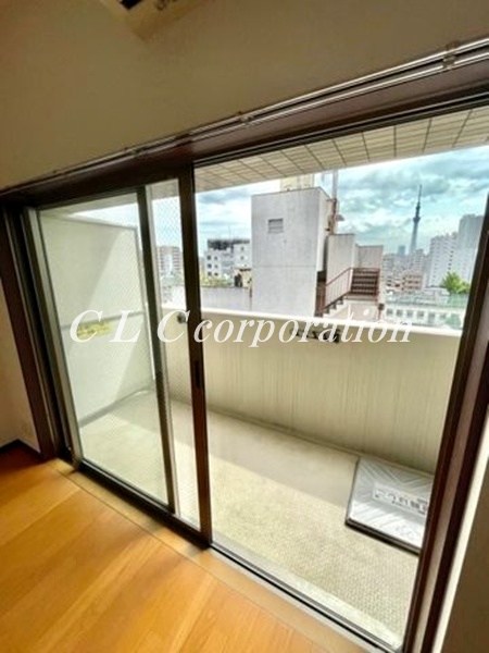 レジディア入谷 ベランダ