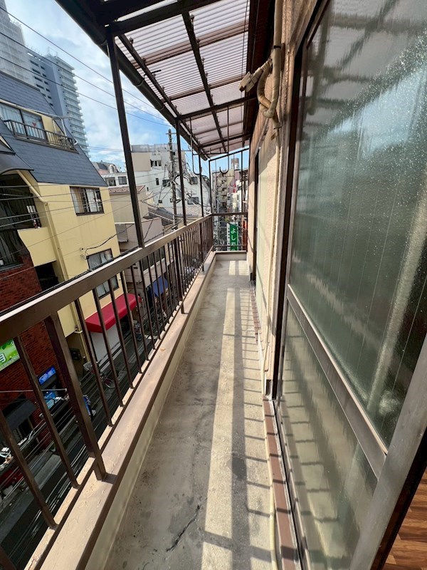 ワンダーハイツ  ベランダ