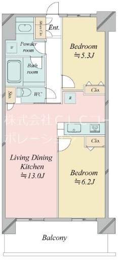 レジディア南千住 間取り図