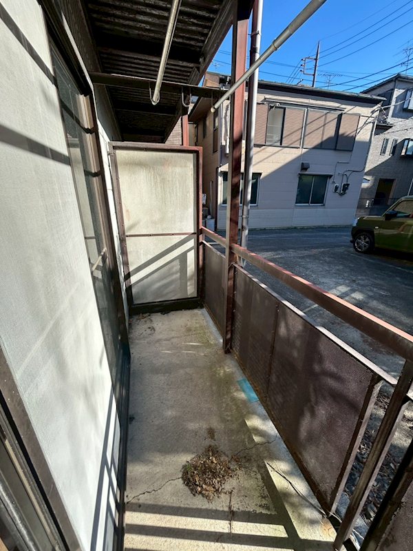 第二青葉荘 ベランダ