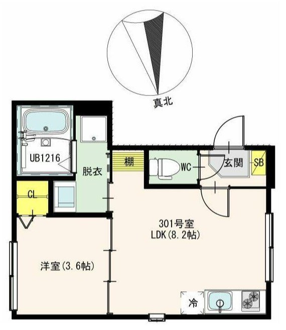 TERRAS　Kasai 間取り図