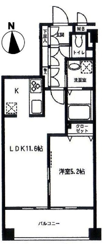 カーロヴィレッタⅡ 間取り図