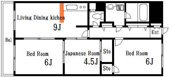 エステートショーワ 間取り図
