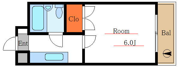 ハイムグリンディル 間取り図