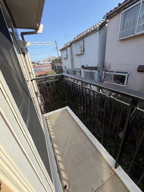 マリーコートB棟 ベランダ