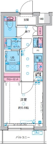 GENOVIA妙典 間取り図