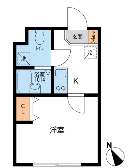 パラッツォ・ボニータ 間取り図