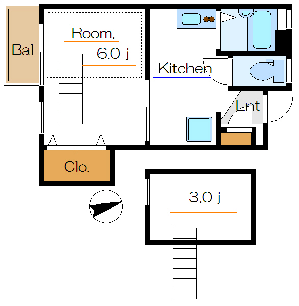 ＡＫメゾン 間取り図