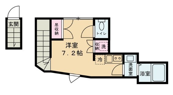 ピッコロッカ新小岩  間取り図
