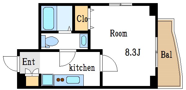 ＭＡＸＩＶ一之江 間取り図