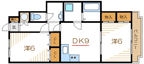 メゾンロワール 間取り図