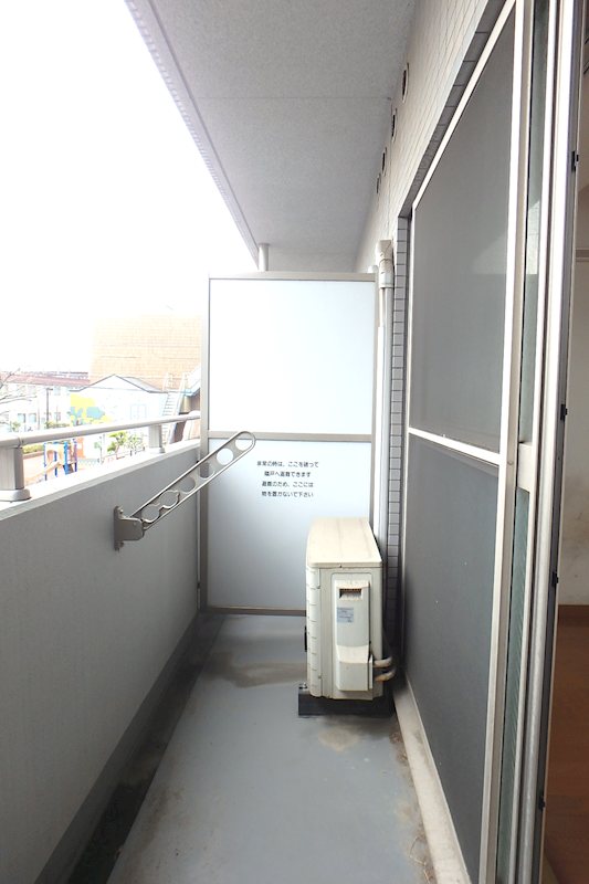 きららべが ベランダ