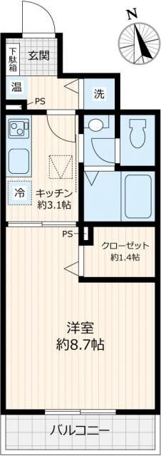 カイ・コーポ 間取り図