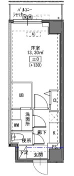 Alivis東瑞江 間取り図