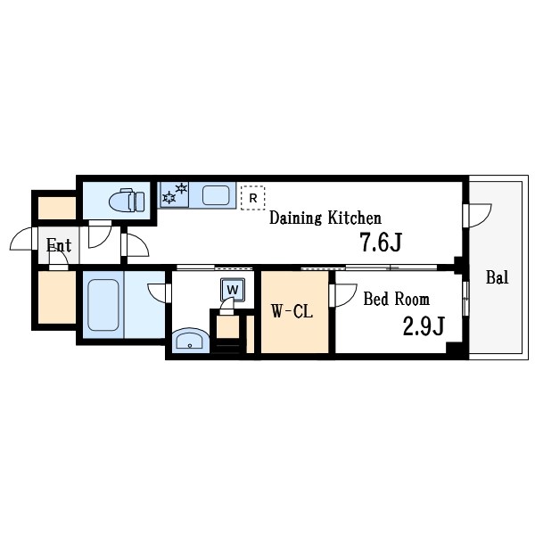 グランカーサ瑞江 間取り図