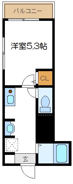 カルムプレイス東小岩   間取り図