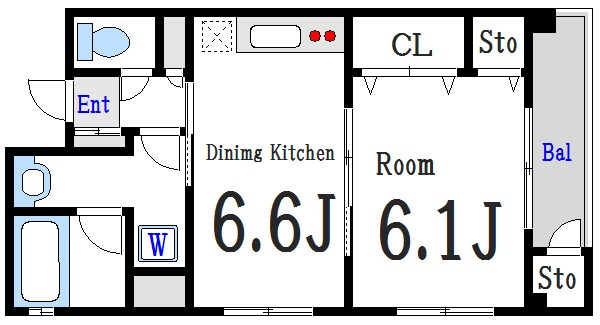 フェリーチェ・ユウ 間取り図