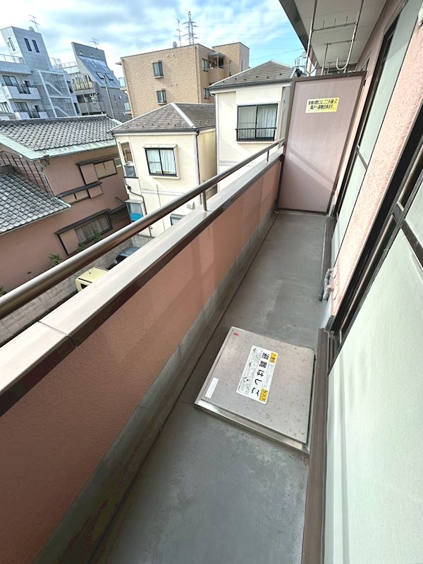 コーポ昭喜Ⅱ ベランダ