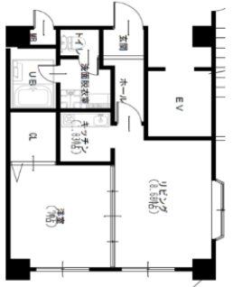 レルム城北 間取り図