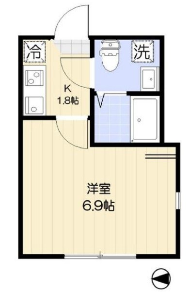 グロリア小岩 間取り図