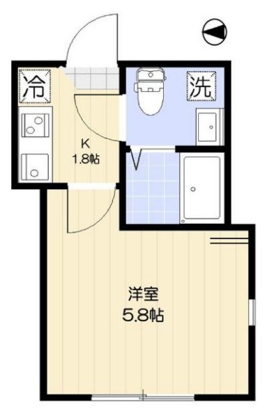 グロリア小岩 間取り図