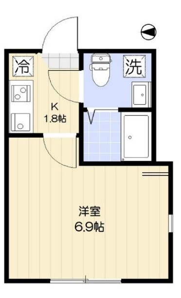 グロリア小岩 間取り図