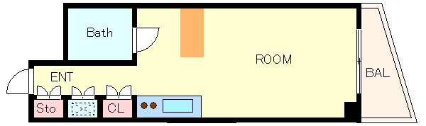 ミコノス 間取り図