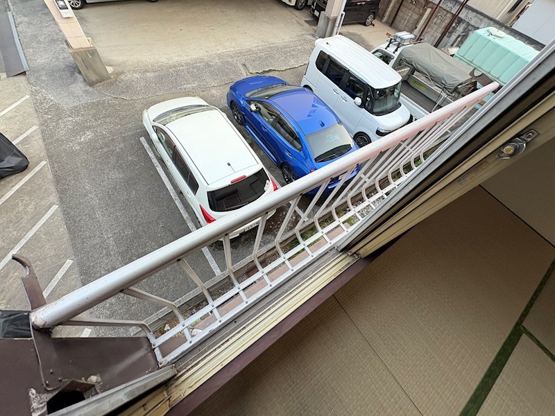 美幸荘 ベランダ